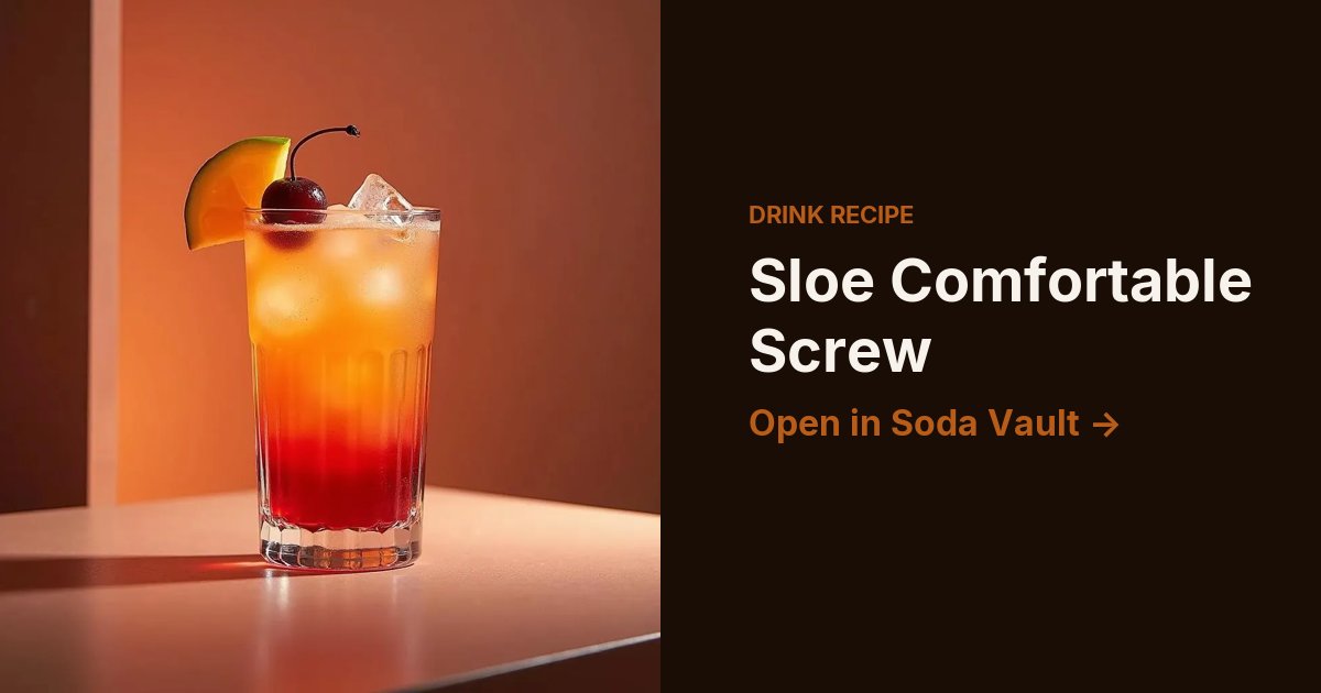 Sloe Comfortable Screw