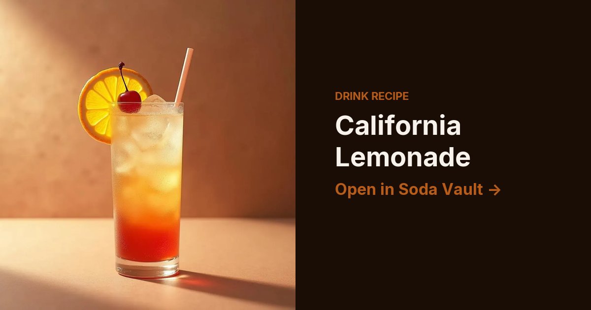 California Lemonade