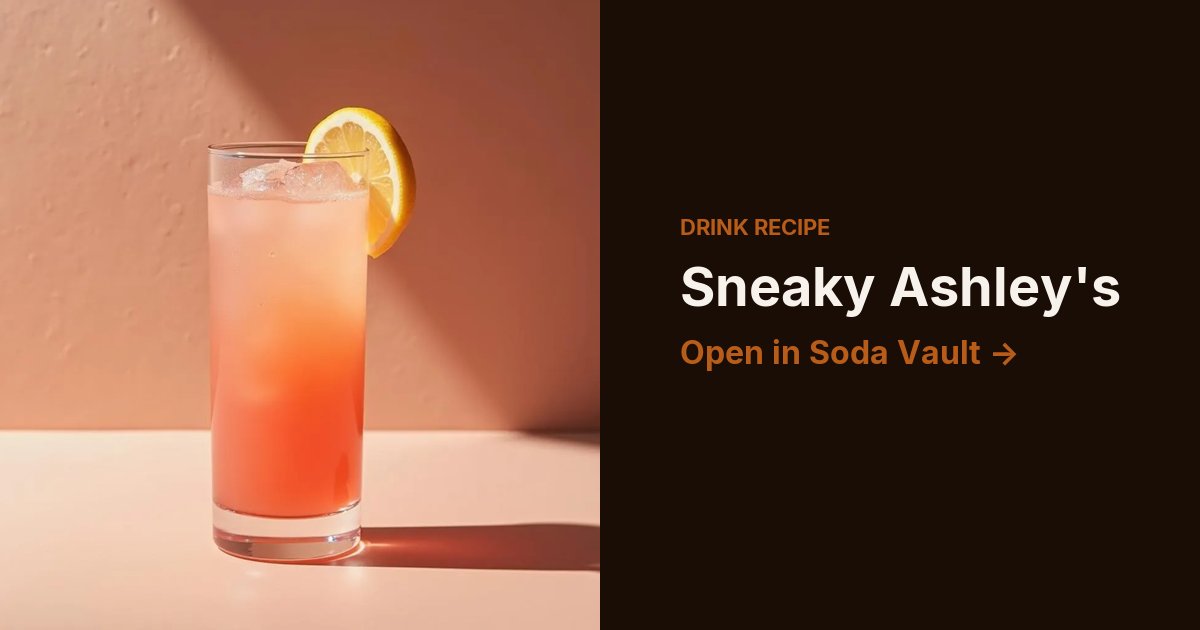 Sneaky Ashley's