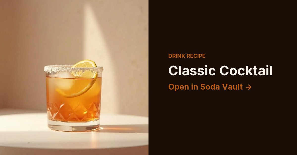 Classic Cocktail