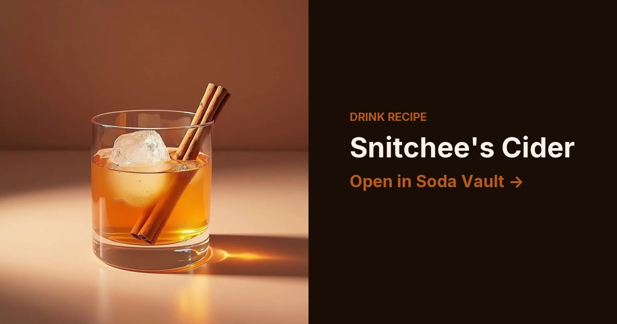 Snitchee's Cider
