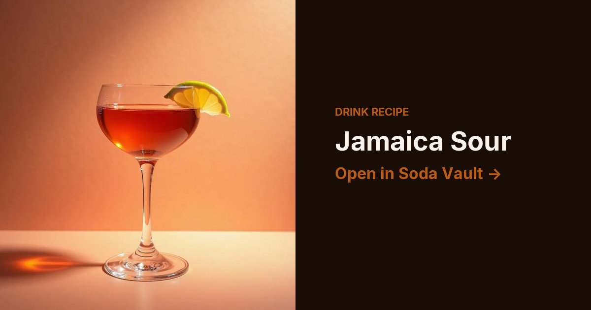 Jamaica Sour