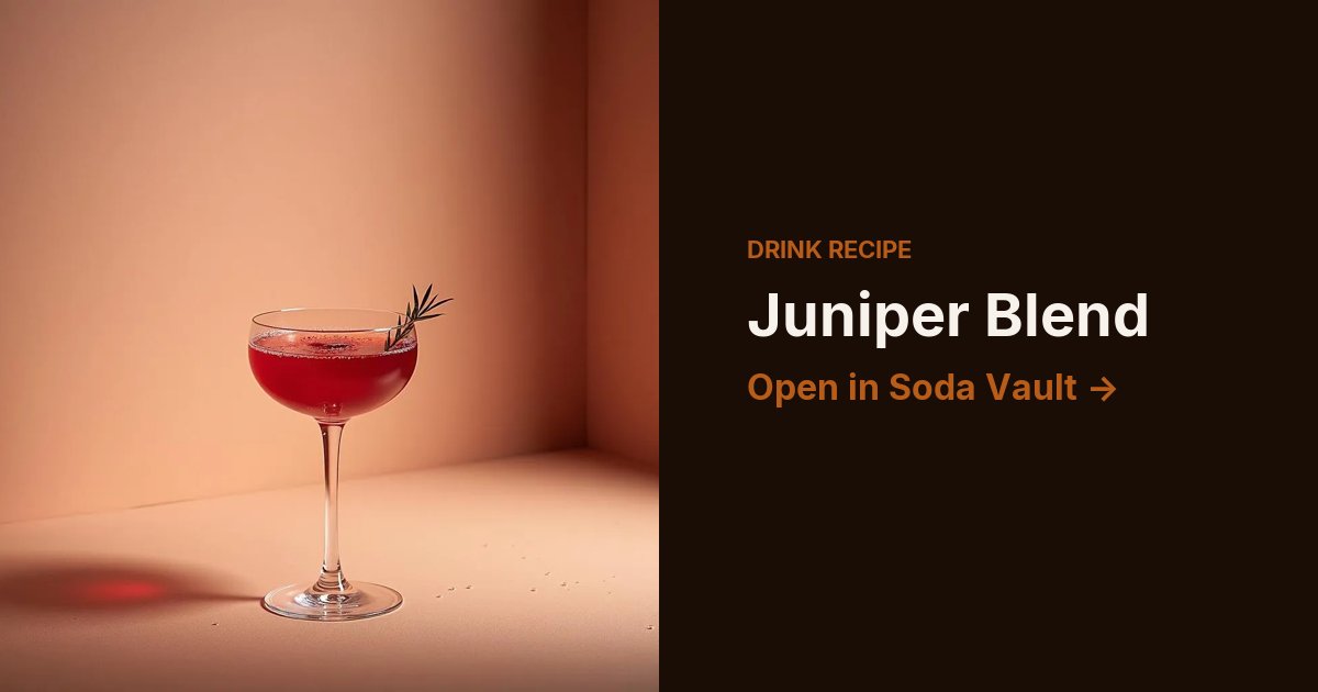 Juniper Blend