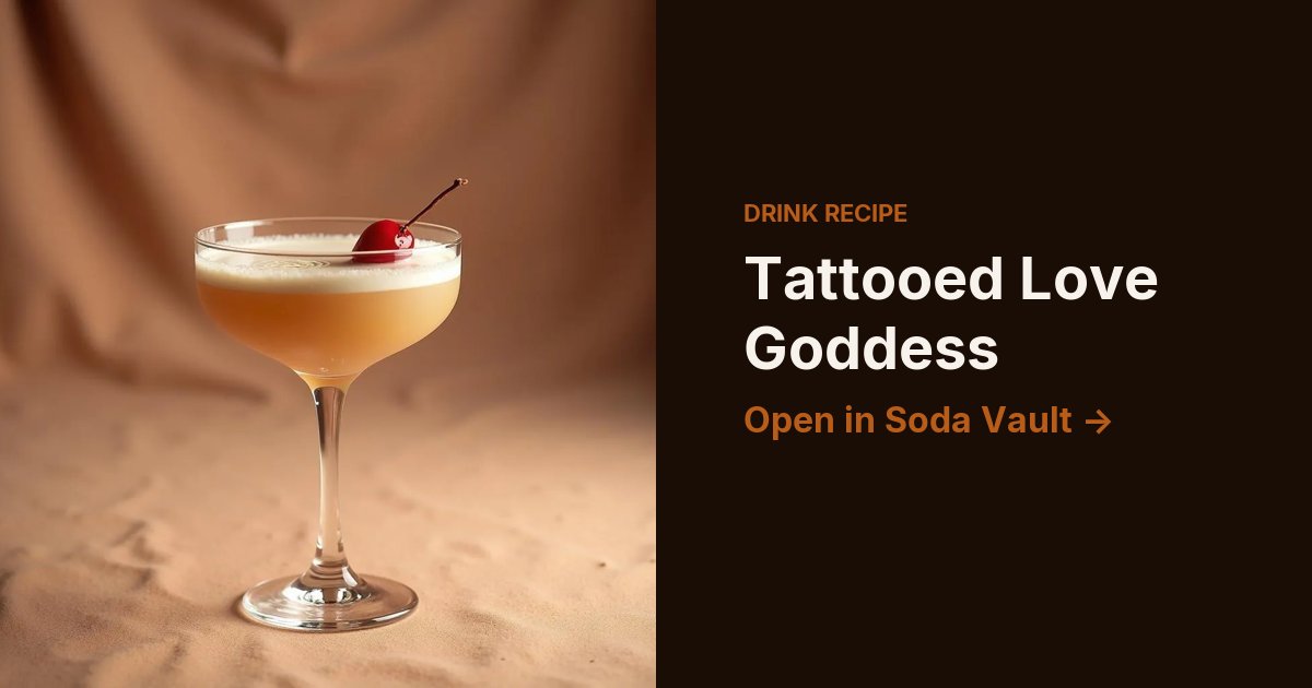 Tattooed Love Goddess
