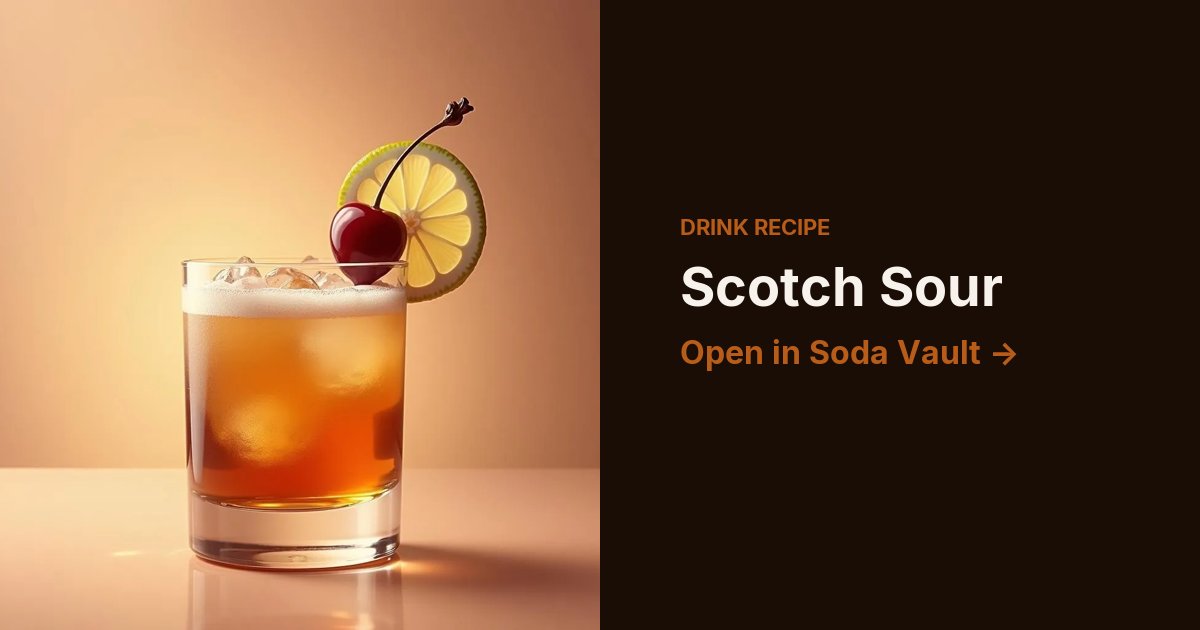 Scotch Sour