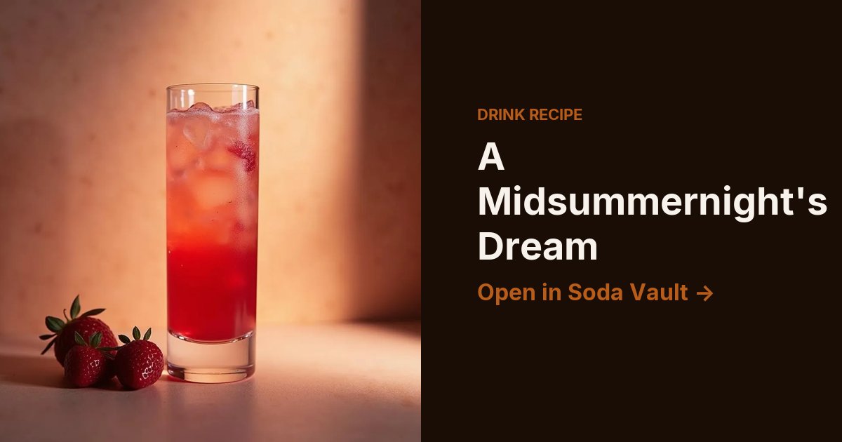 A Midsummernight's Dream