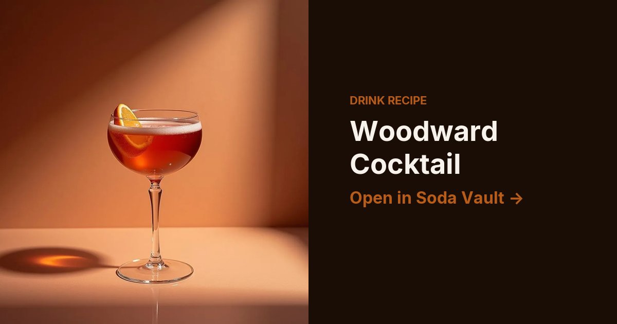 Woodward Cocktail