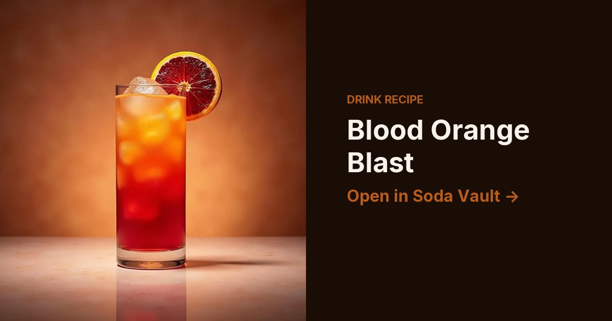 Blood Orange Blast