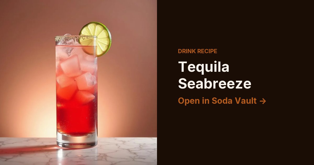 Tequila Seabreeze