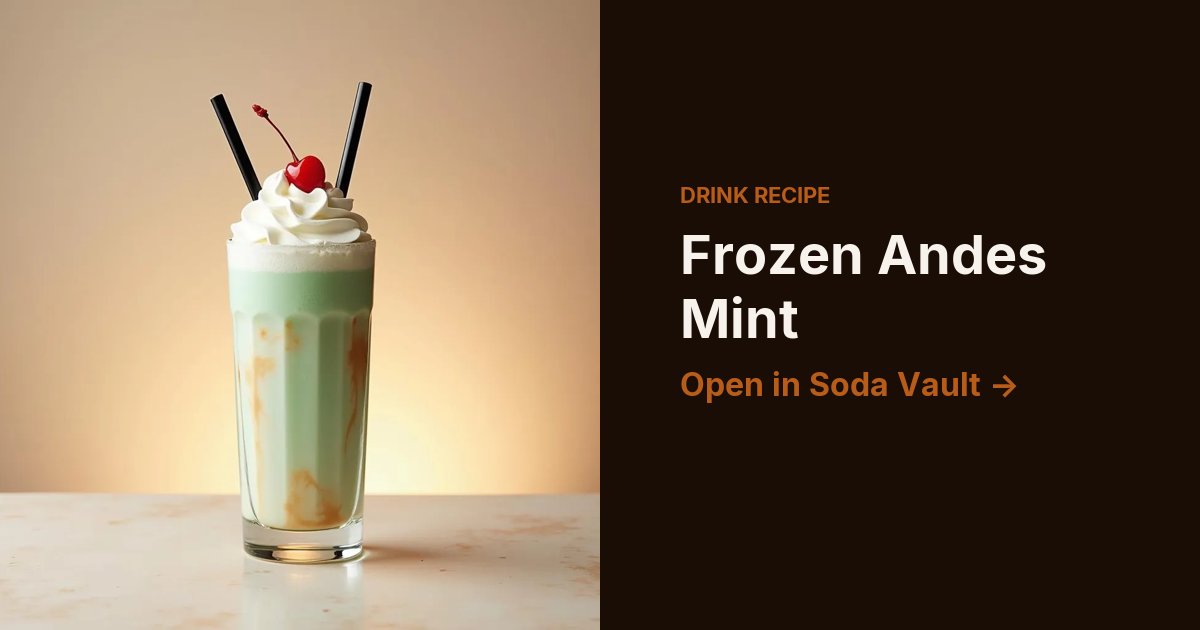 Frozen Andes Mint