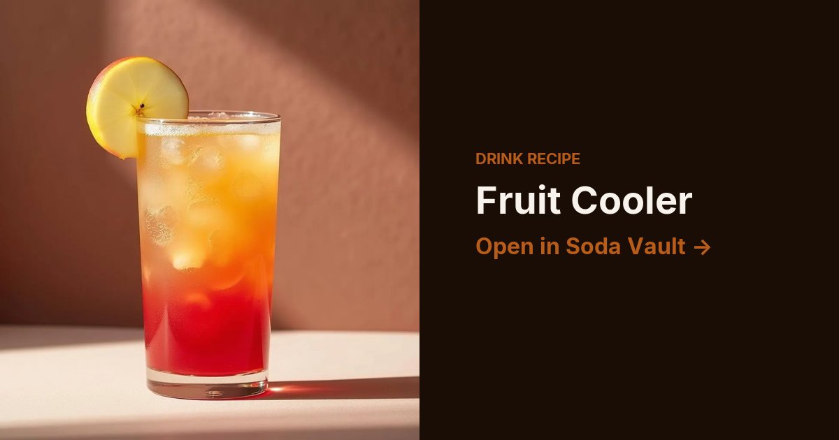 Fruit Cooler