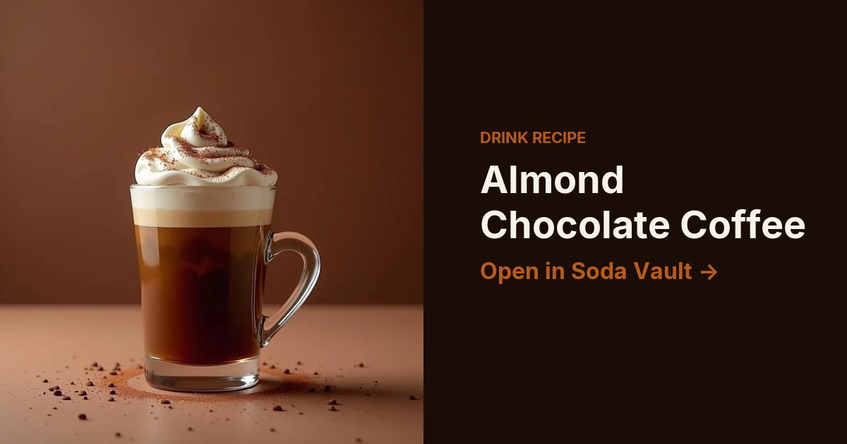 Almond Chocolate Coffee
