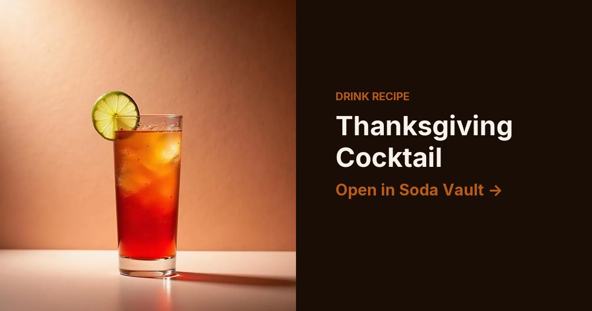 Thanksgiving Cocktail