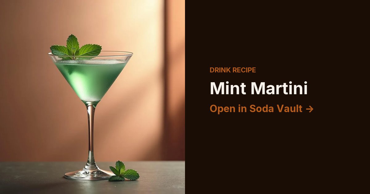 Mint Martini