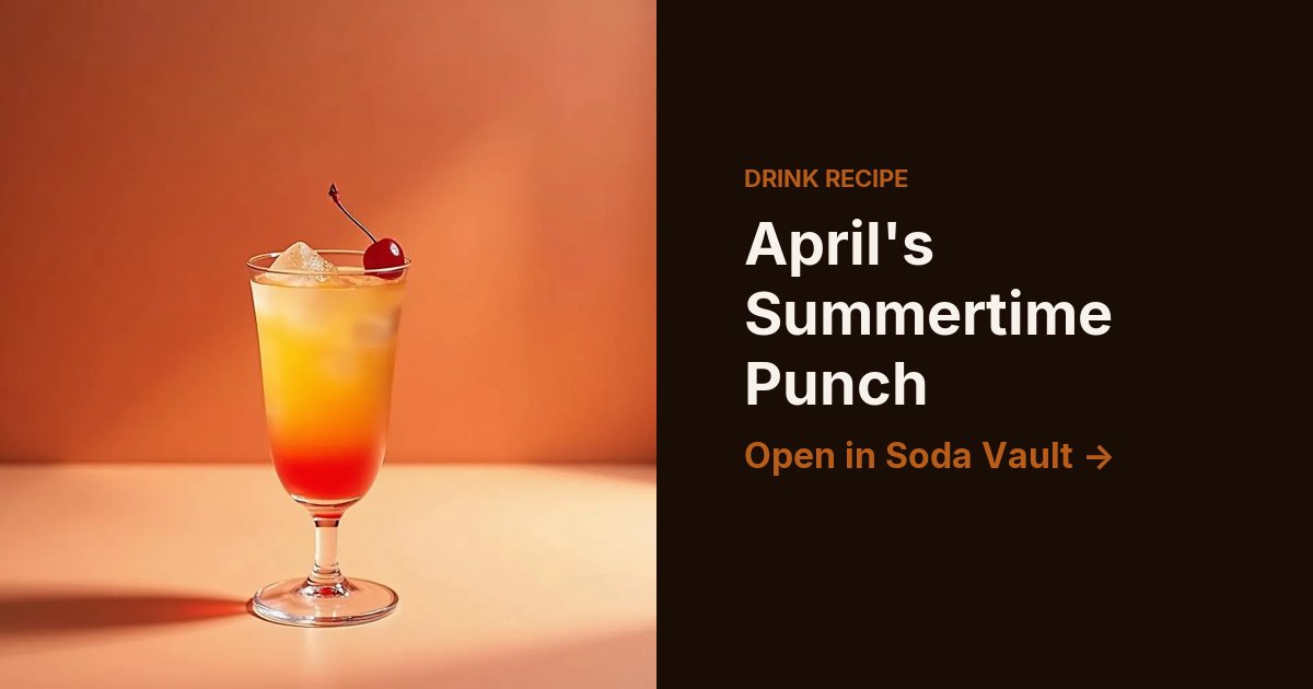 April's Summertime Punch
