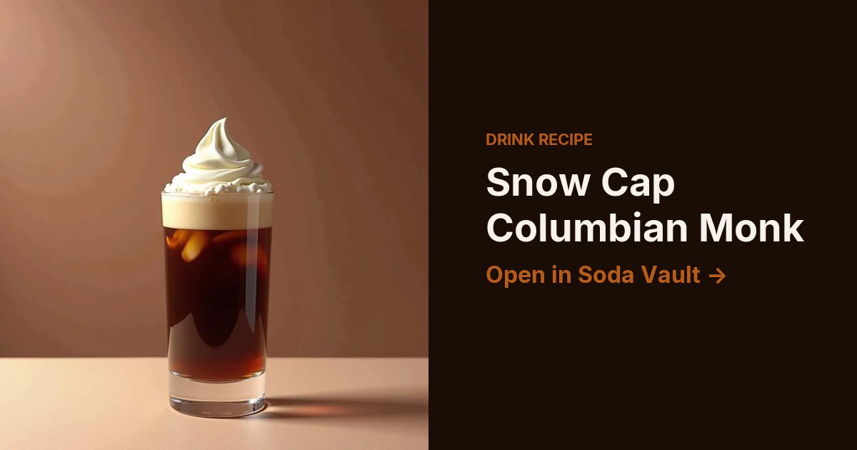 Snow Cap Columbian Monk