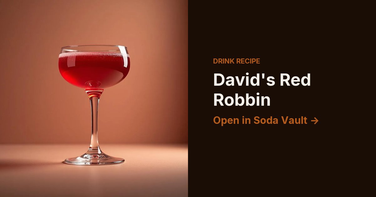 David's Red Robbin