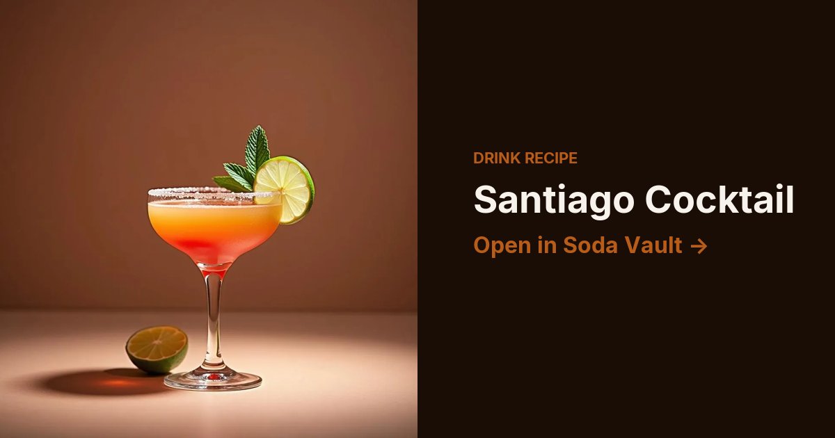 Santiago Cocktail