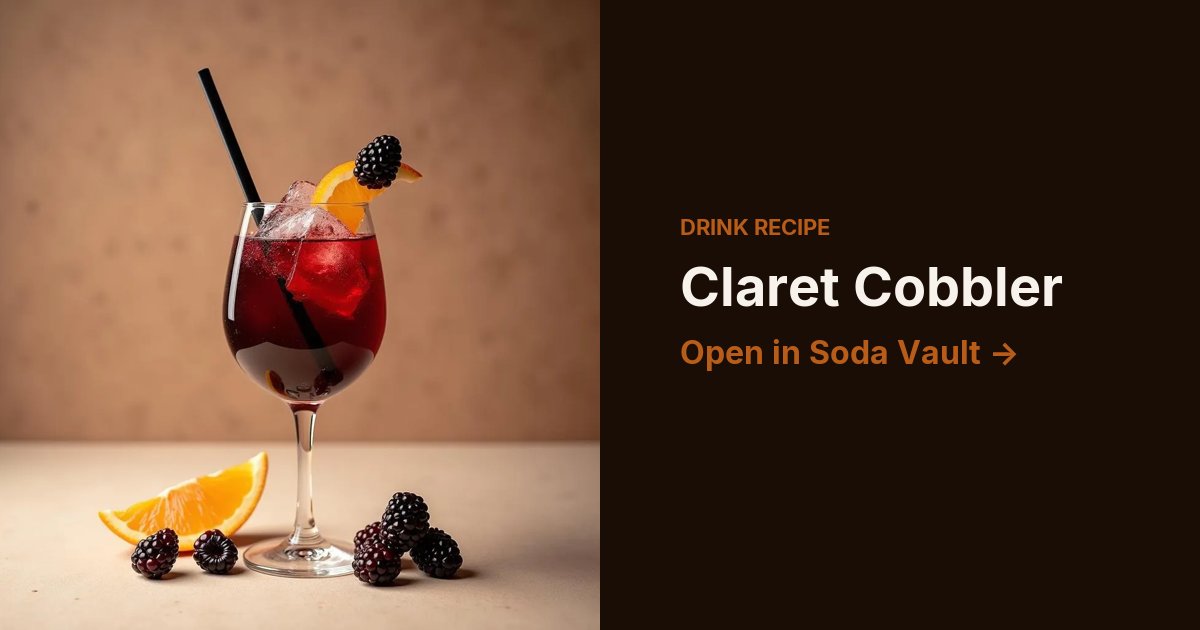 Claret Cobbler