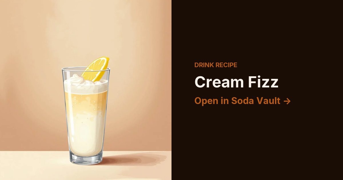 Cream Fizz