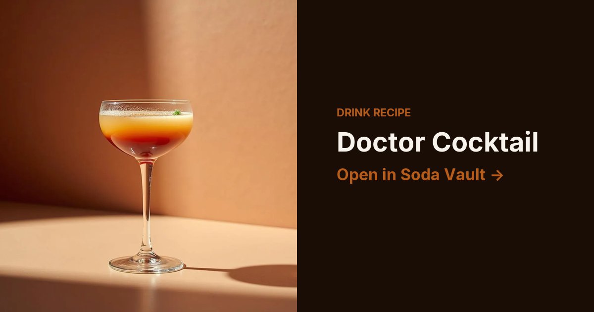Doctor Cocktail