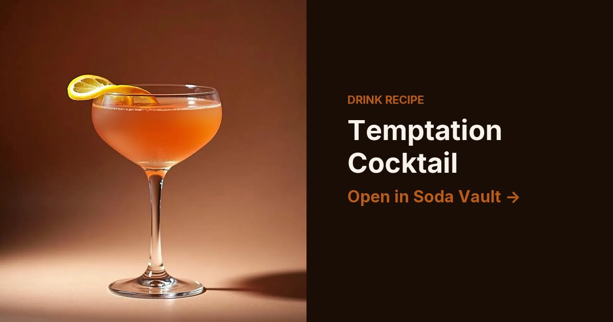 Temptation Cocktail
