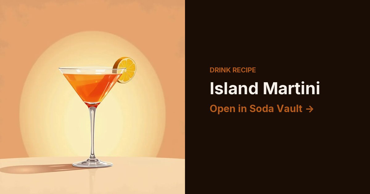 Island Martini
