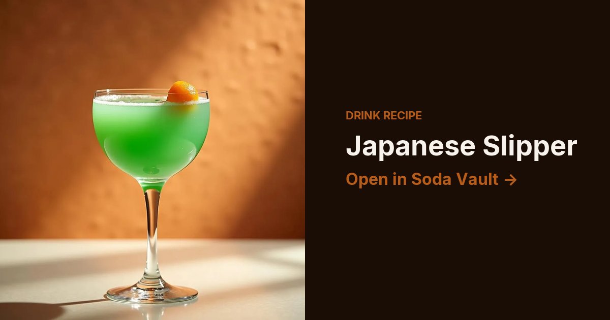 Japanese Slipper