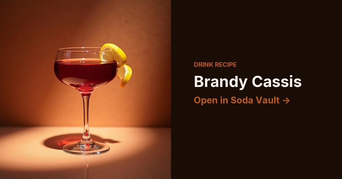 Brandy Cassis