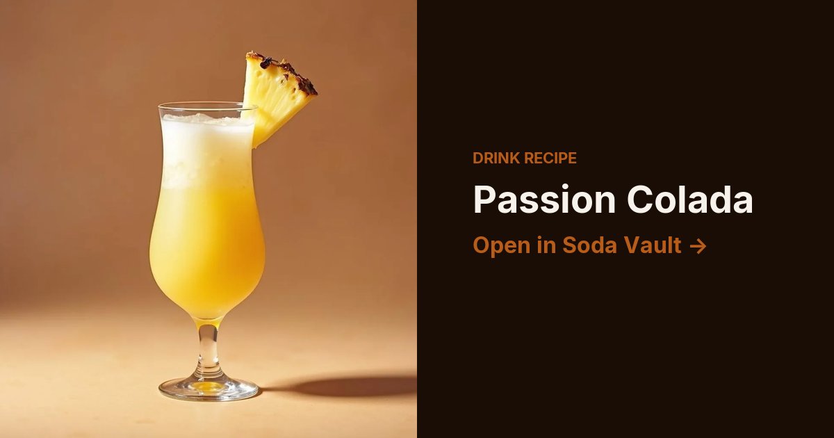 Passion Colada
