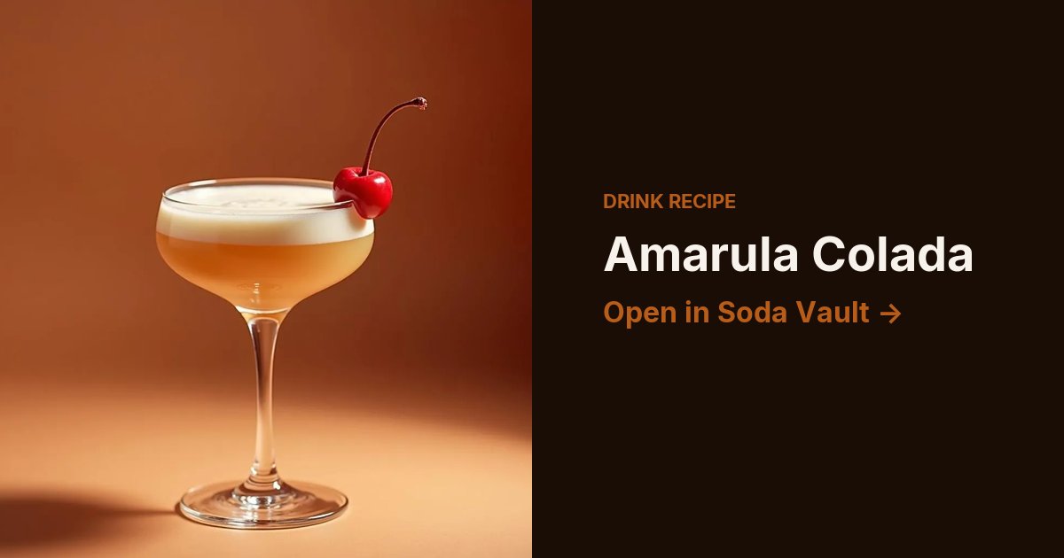 Amarula Colada