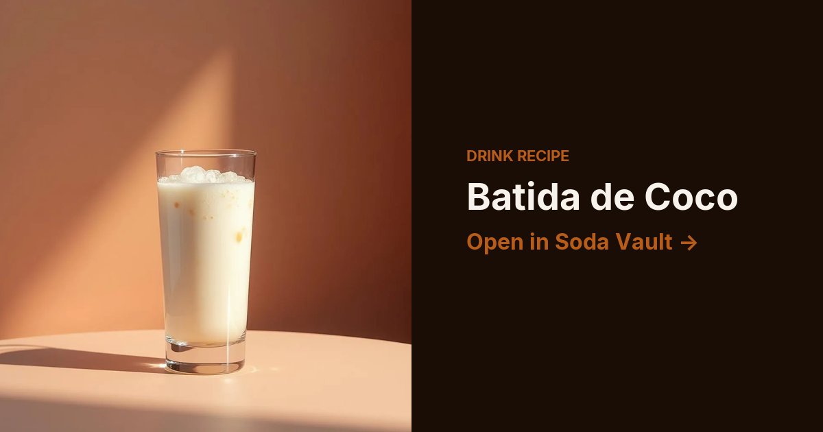 Batida de Coco