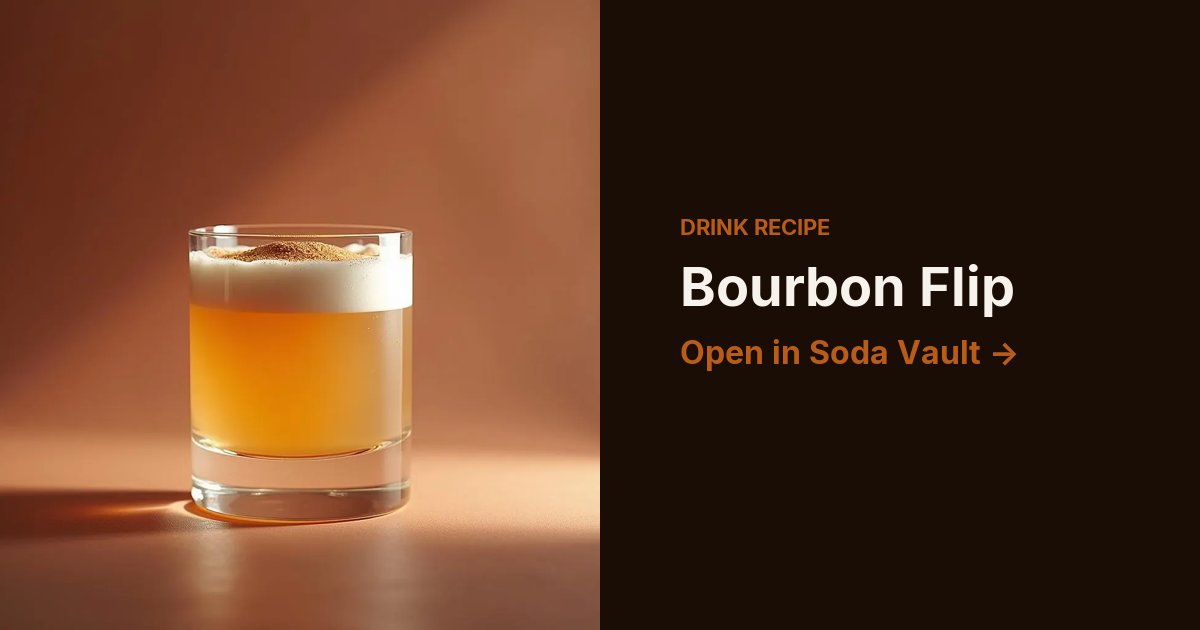 Bourbon Flip