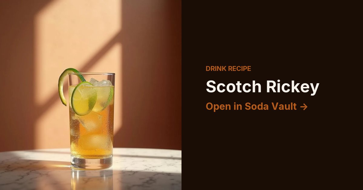 Scotch Rickey