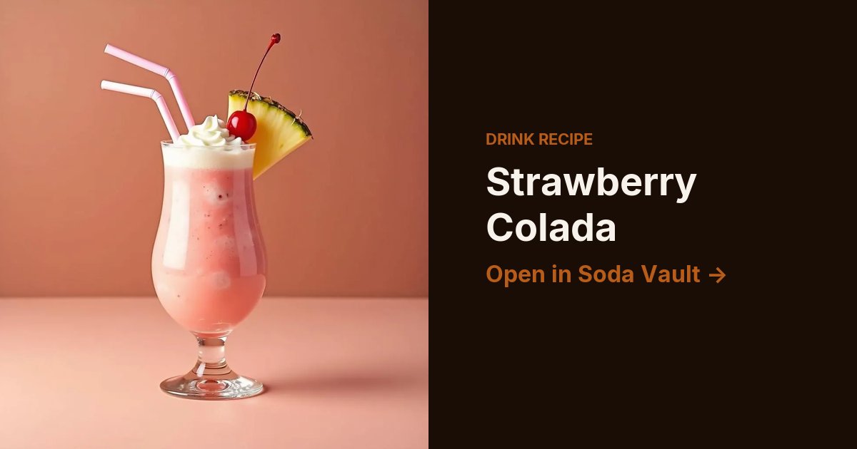 Strawberry Colada