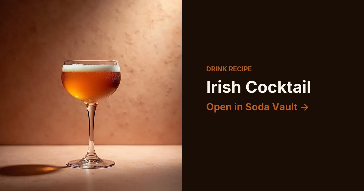 Irish Cocktail
