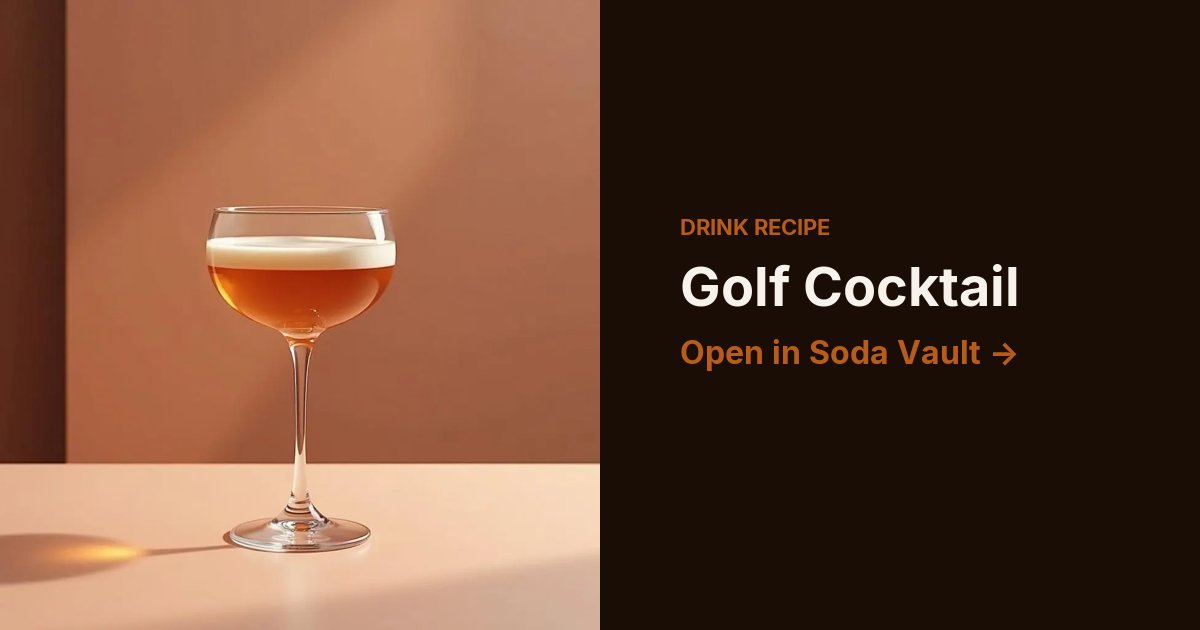 Golf Cocktail