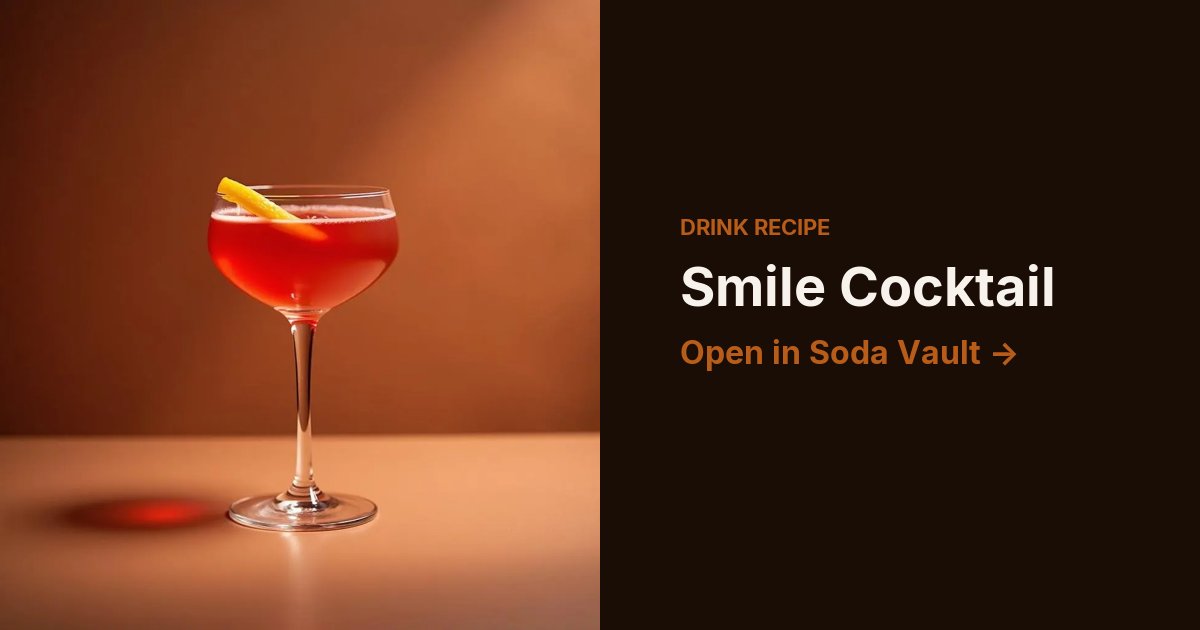 Smile Cocktail