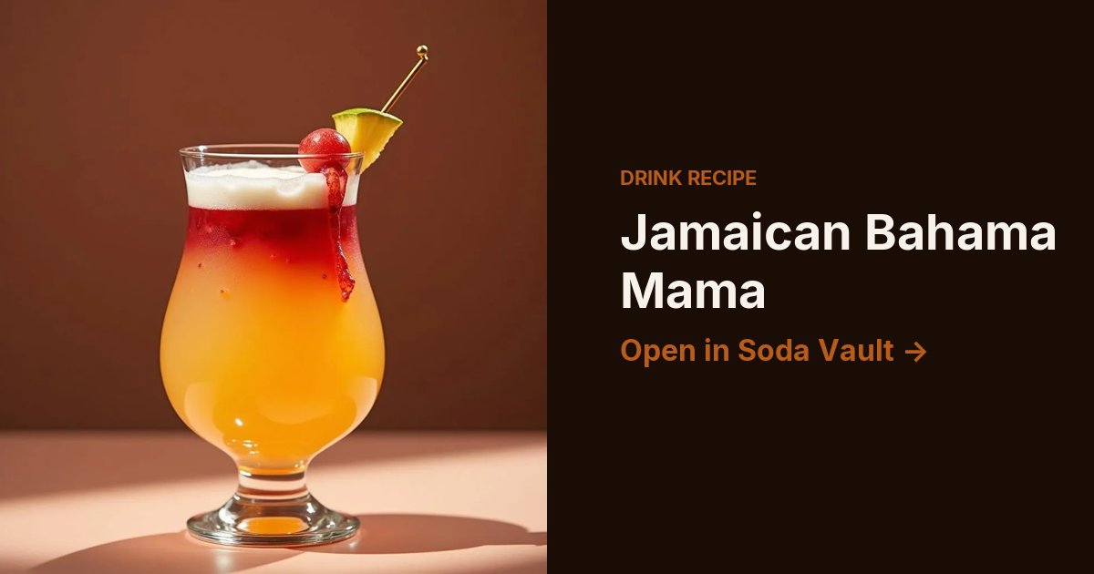 Jamaican Bahama Mama