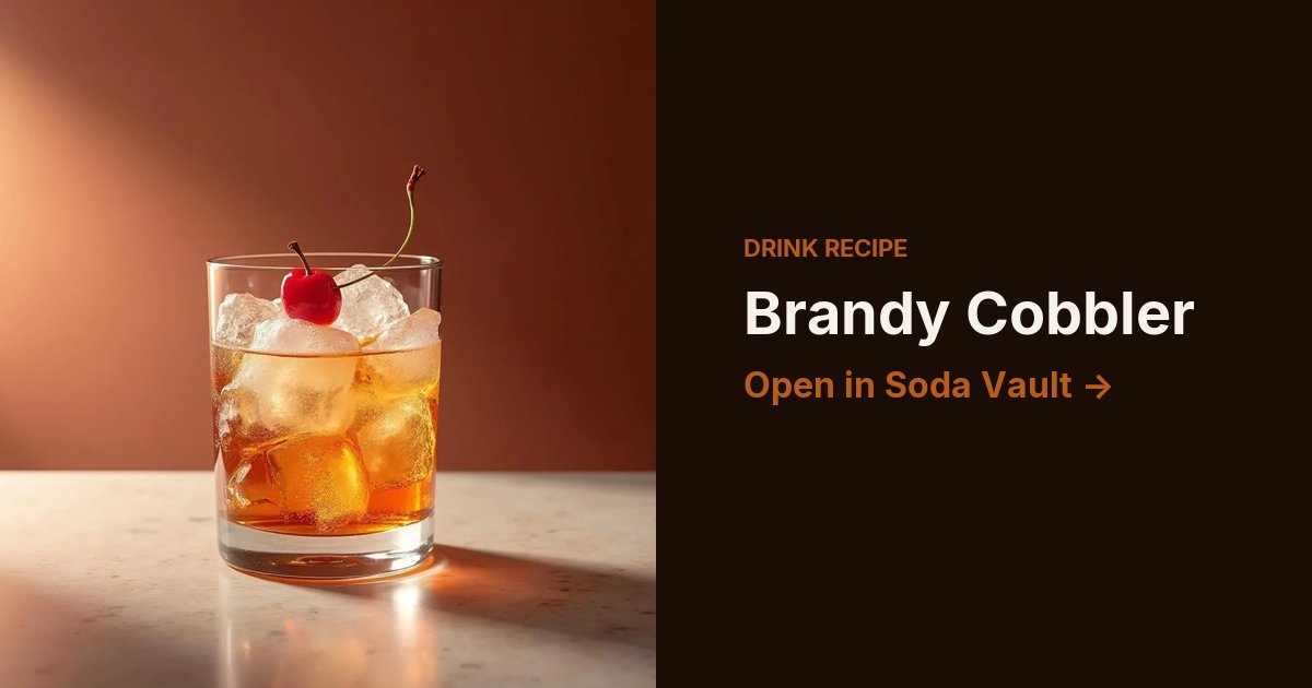 Brandy Cobbler