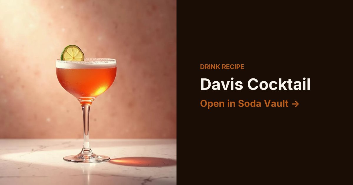 Davis Cocktail