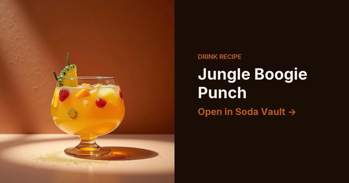 Jungle Boogie Punch