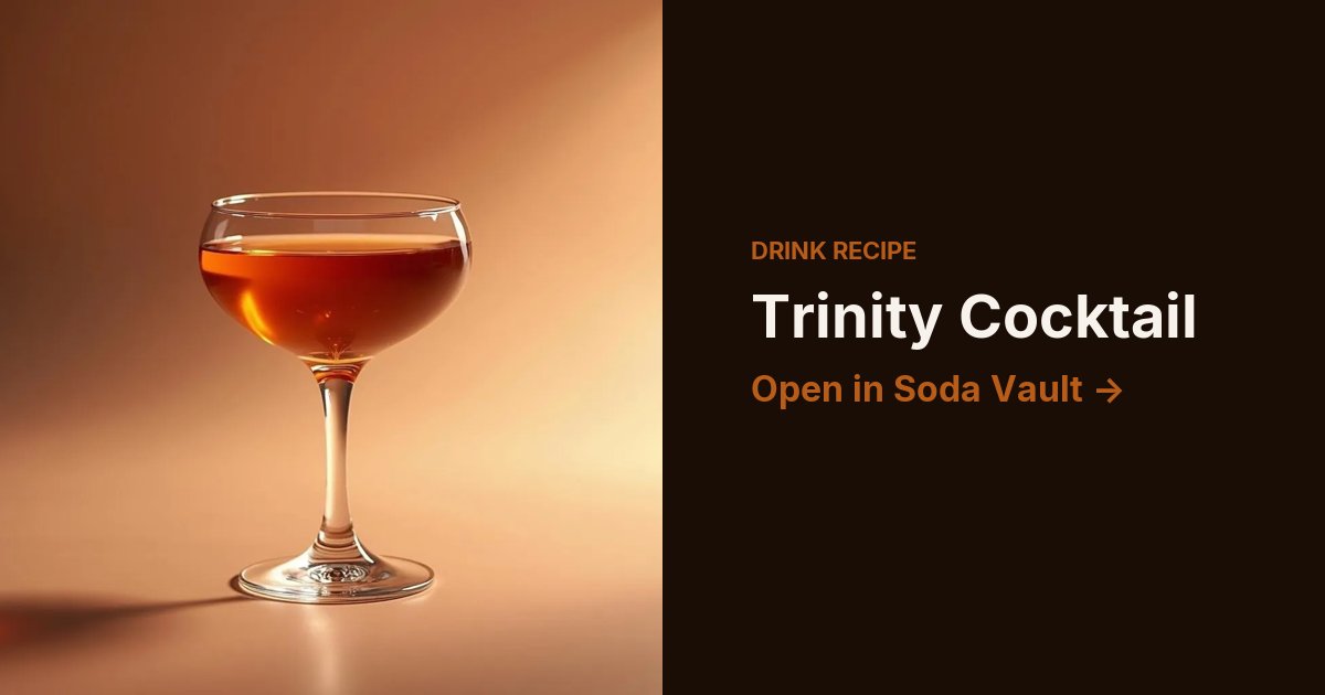 Trinity Cocktail