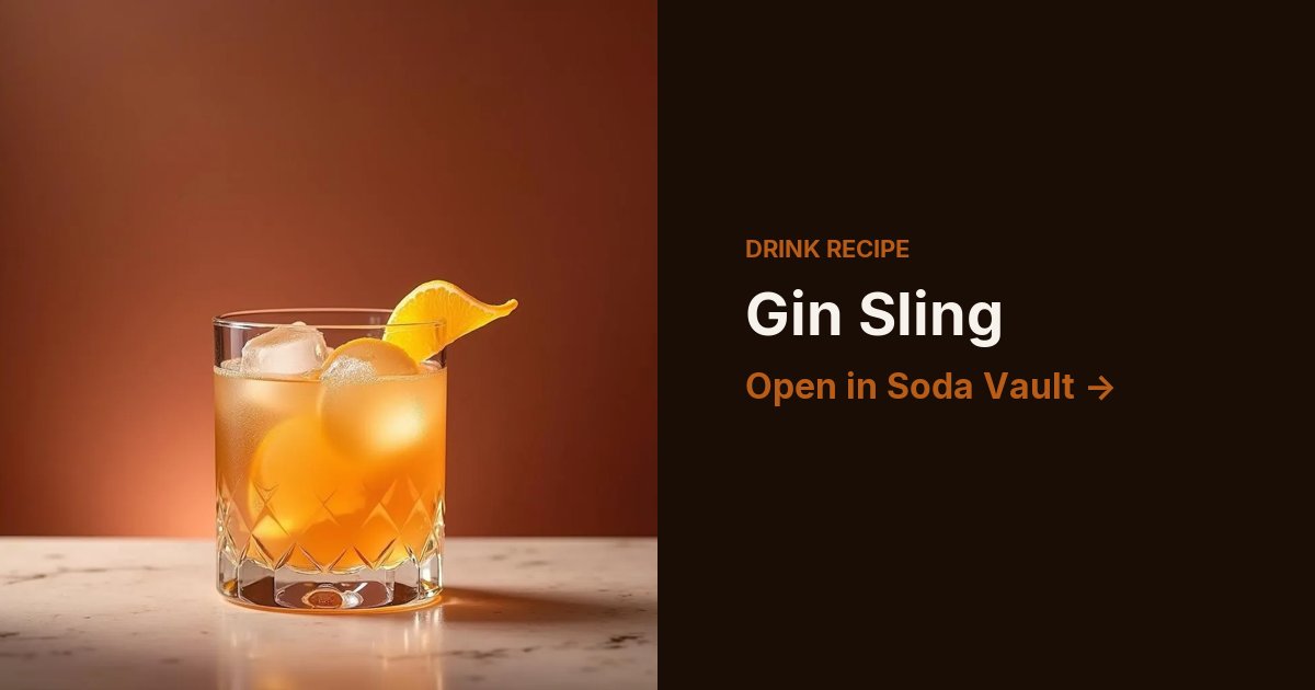 Gin Sling