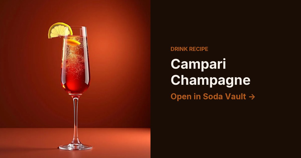 Campari Champagne