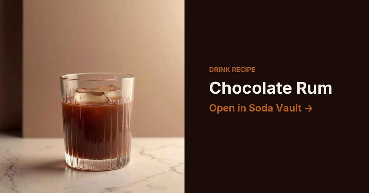 Chocolate Rum