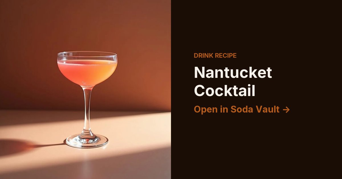 Nantucket Cocktail