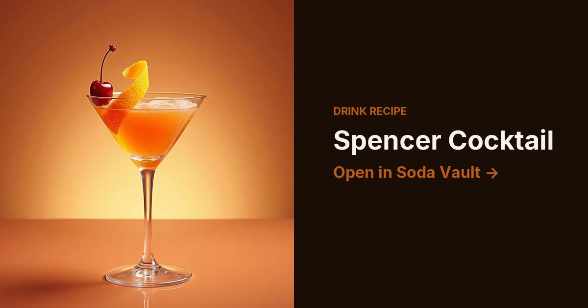 Spencer Cocktail