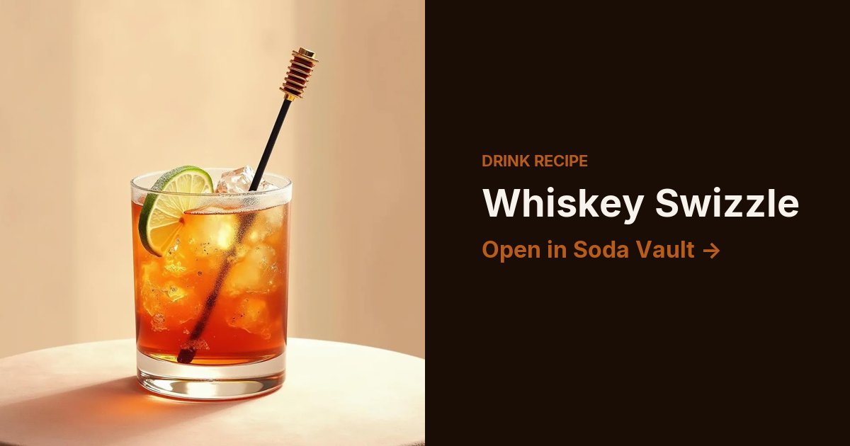 Whiskey Swizzle