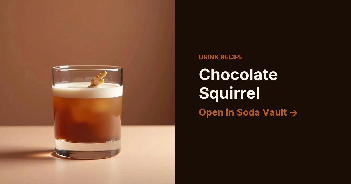 Chocolate Squirrel